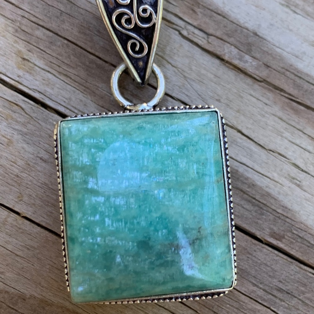 Amazonite Pendant - Picture 2 of 4